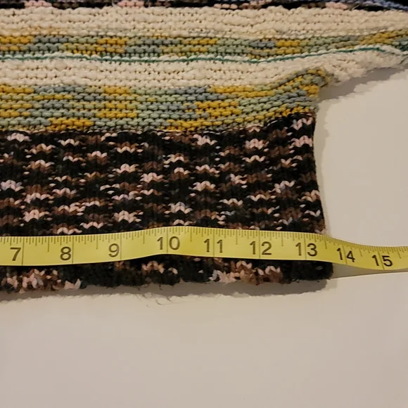 Anthropologie Rosie Neira Medium "Marbled Bands Sweater" - Picture 9 of 15